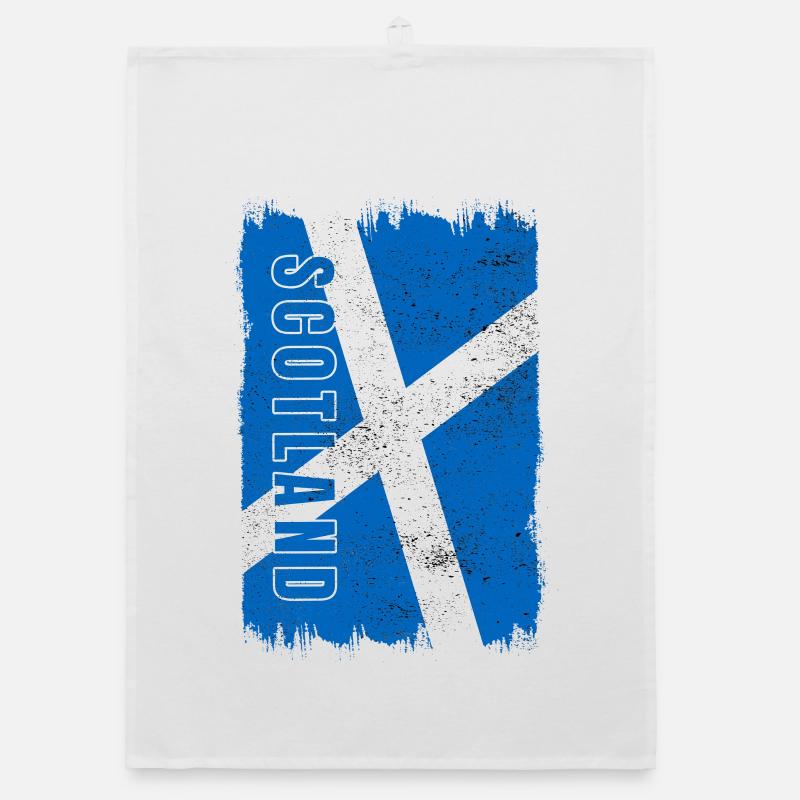 drapeau national de l'Écosse Torchon bio