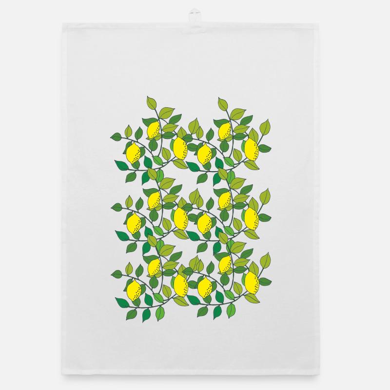 lemon Organic dish towel