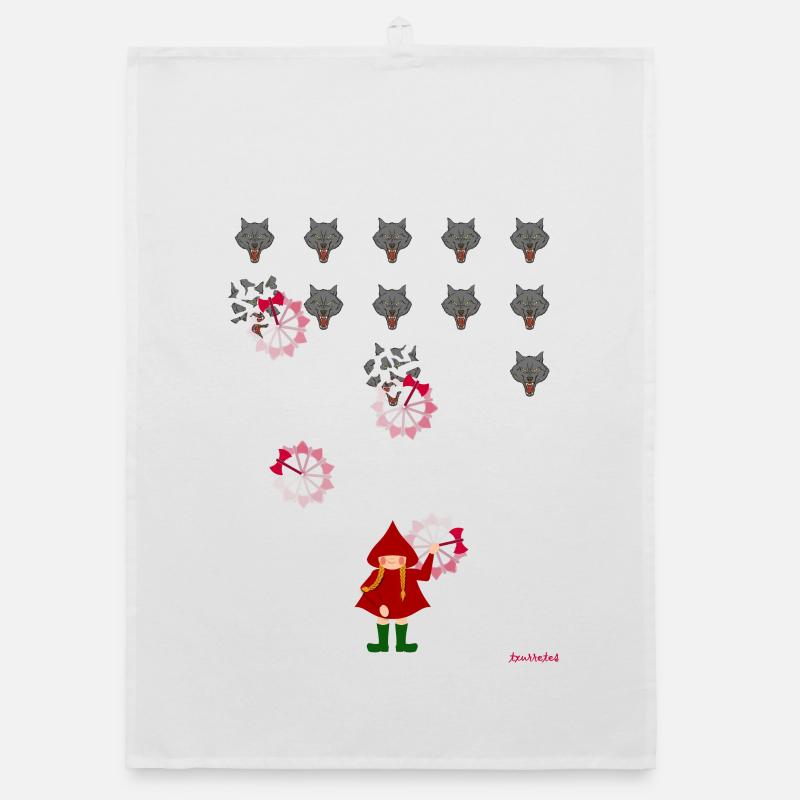 Le Petit Chaperon Rouge joue Torchon bio