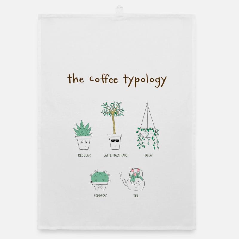 Coffee typology Organic dish towel