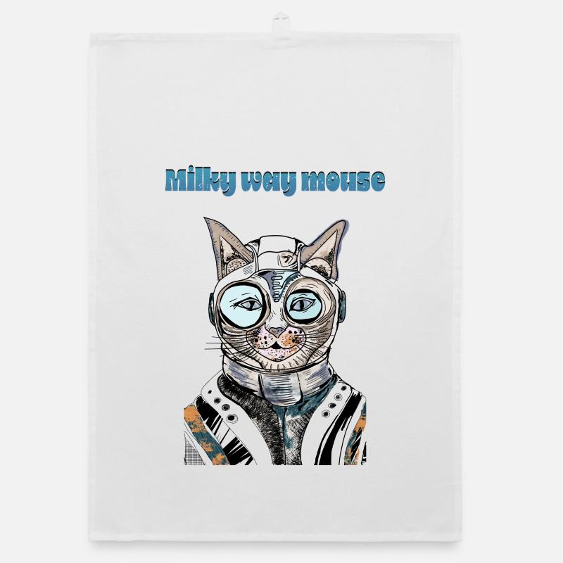 milky way mouse Organic dish towel