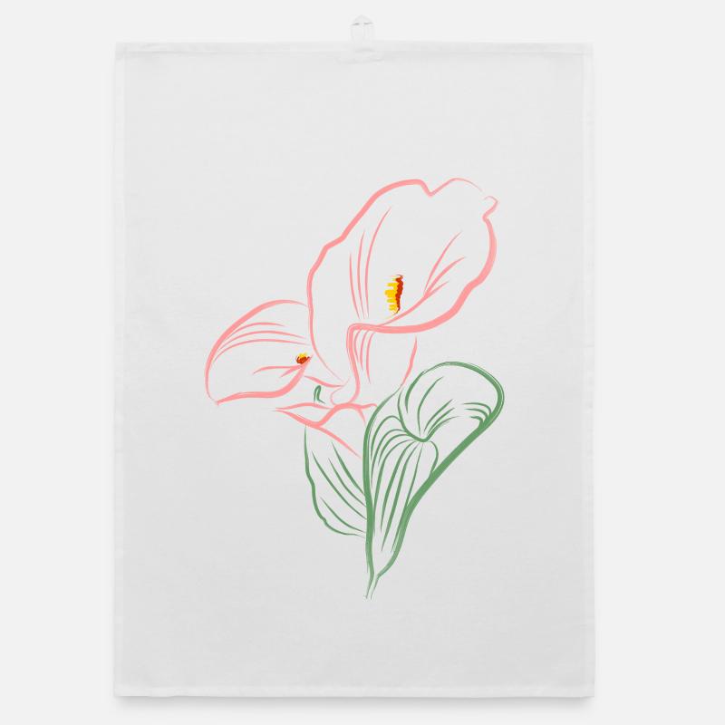 CALLA SoftPink Organic Geschirrtuch