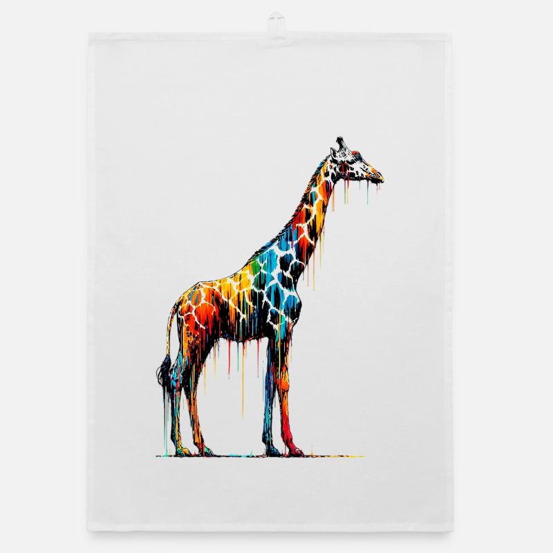 Giraffe Organic Geschirrtuch