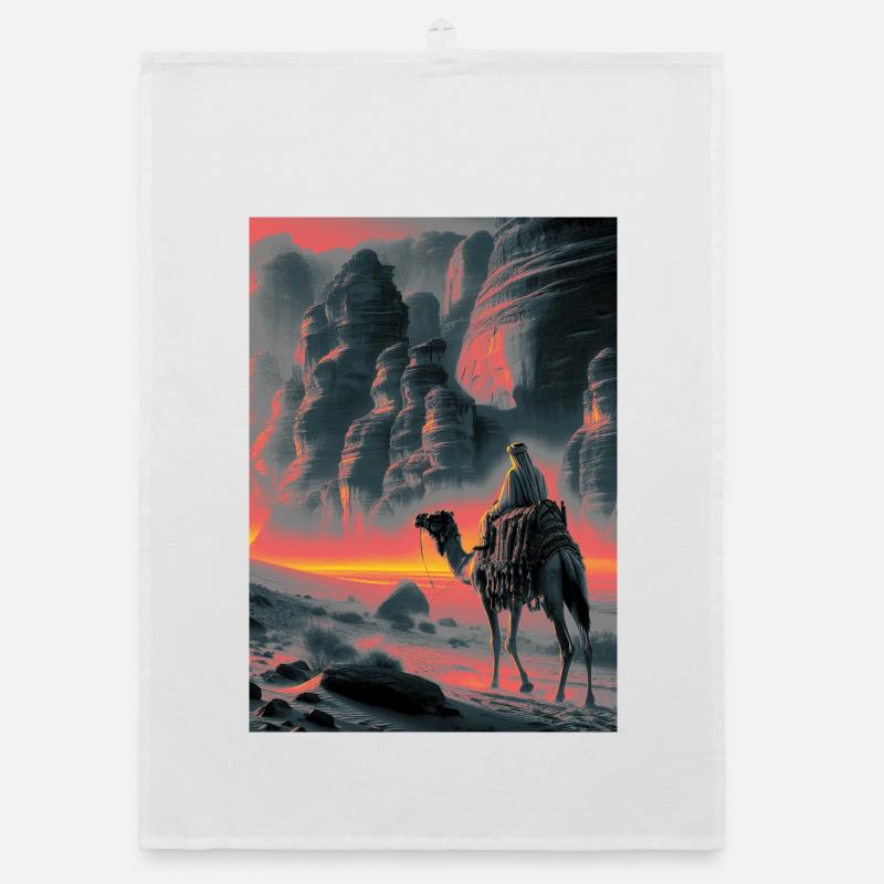 Wadi Rum Desert Organic dish towel