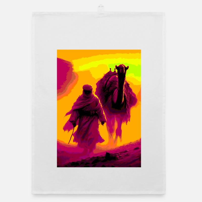 Bédouin dans le Désert Torchon bio