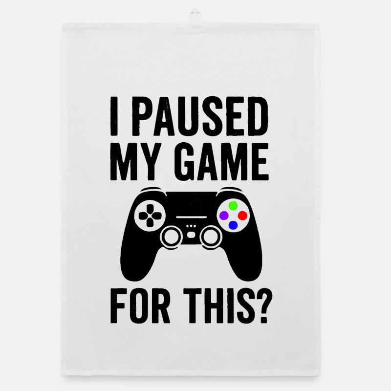 Pause de jeu - Thème Consola Torchon bio