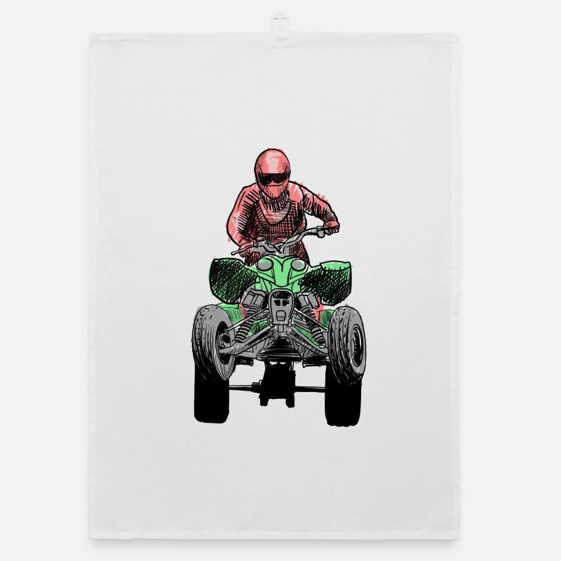 Quad Organic Geschirrtuch