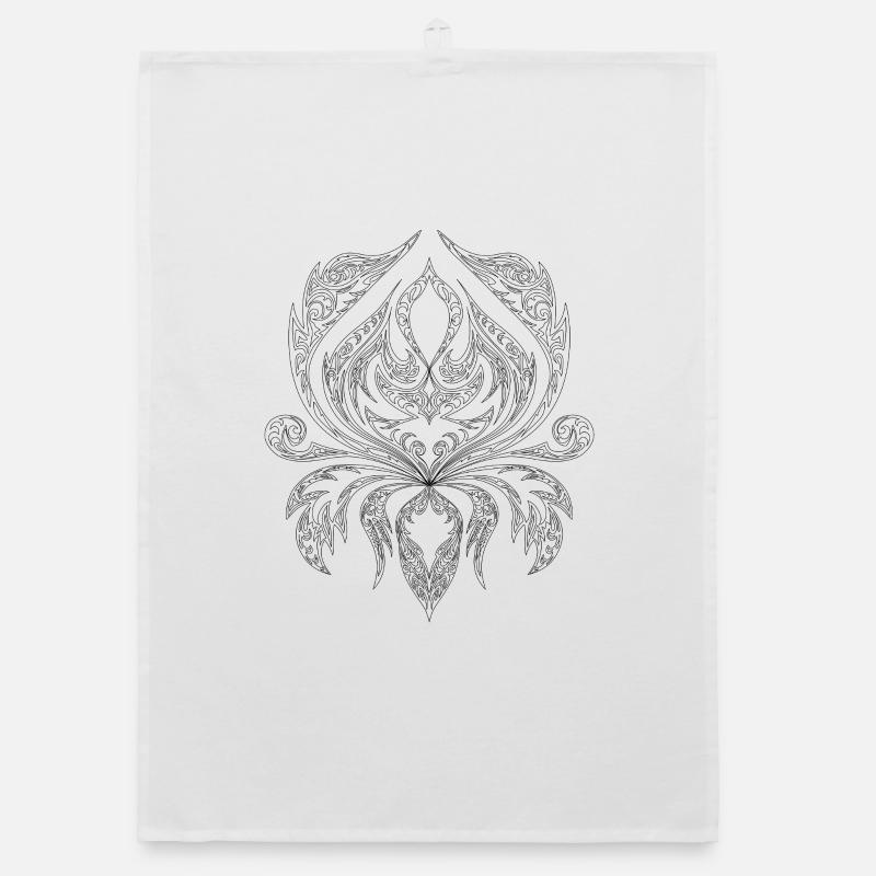 Ornament Organic Geschirrtuch