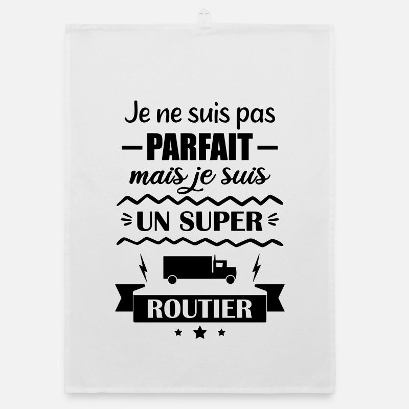 Super Chauffeur Routier Camion Torchon bio