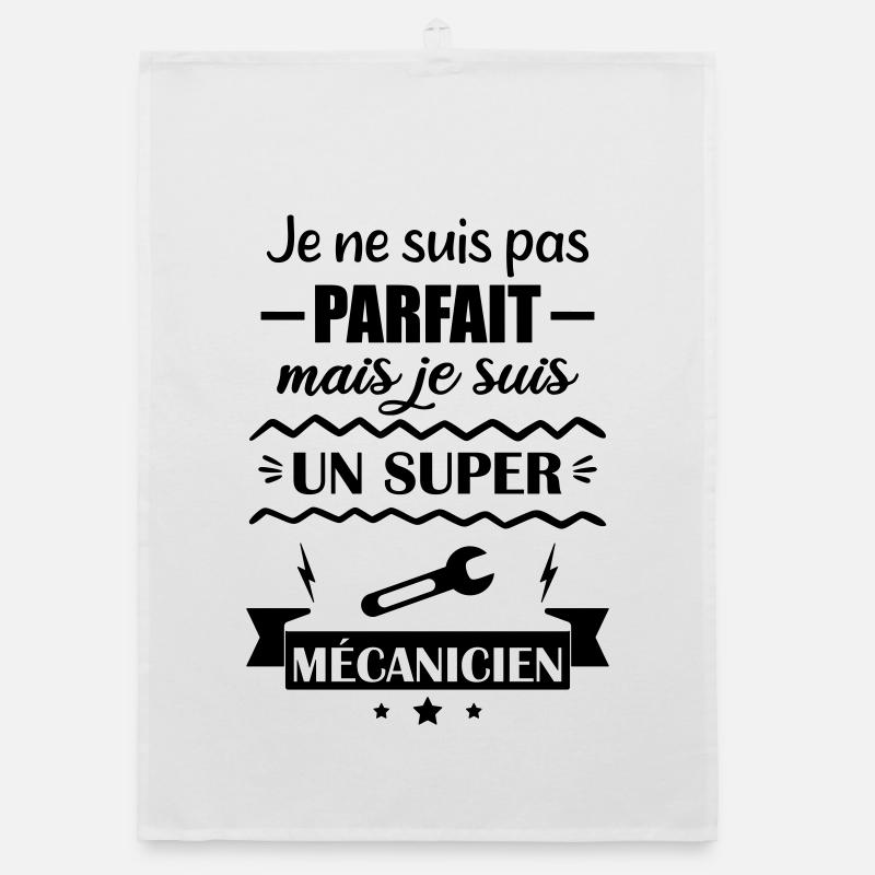 Super Mechanic Garage Tools Organic dish towel