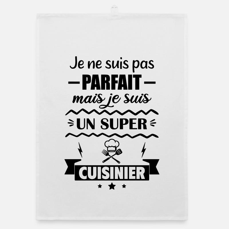 Pas parfait mais super cuisinier Torchon bio