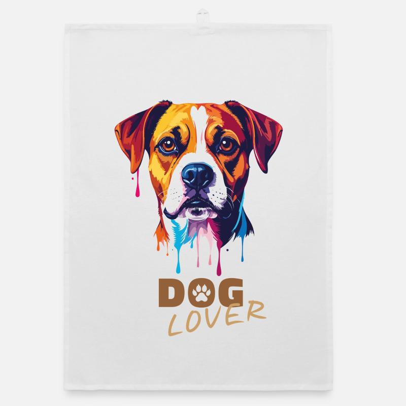 Amateur de chiens Torchon bio