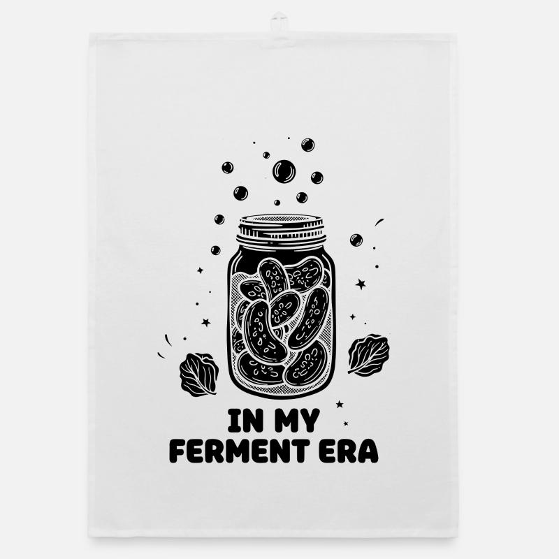In My Ferment Era Mason Jar Organic dish towel