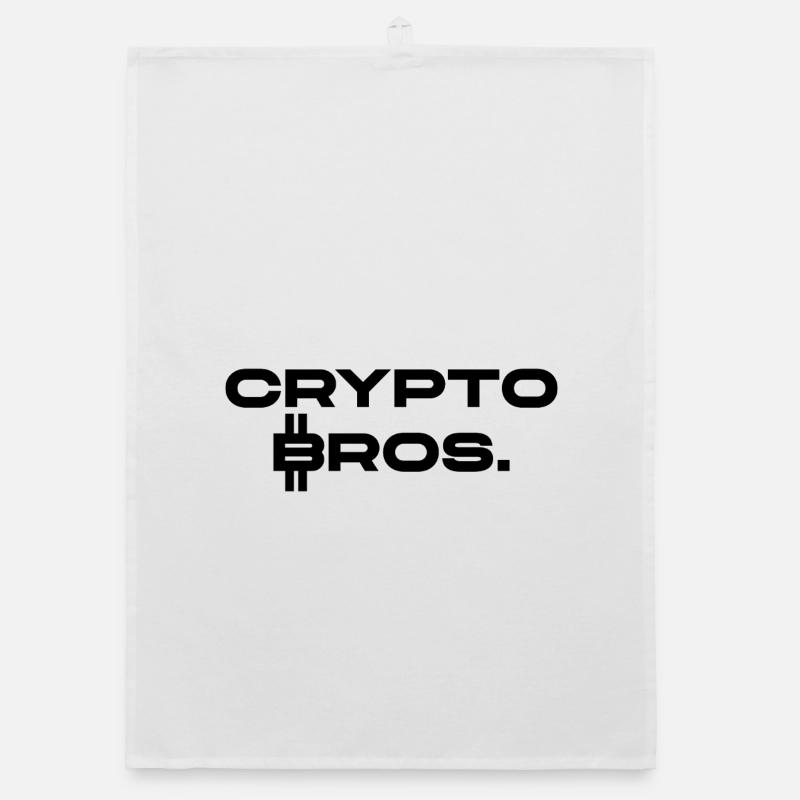 Crypto Bros. Organic Geschirrtuch