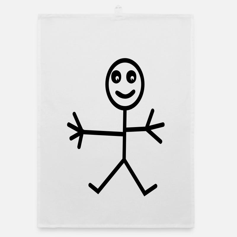 Comic Organic Geschirrtuch
