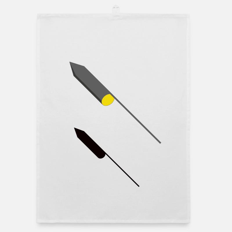 Fusée 3D - Conception Torchon bio