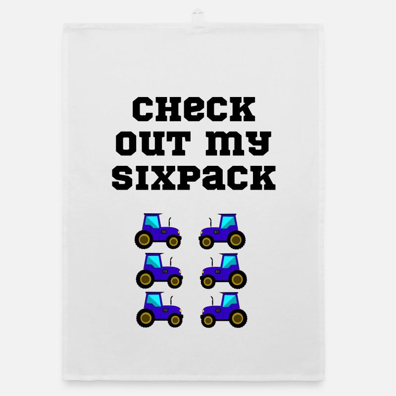 Tractor Tractor Sixpack Organic dish towel