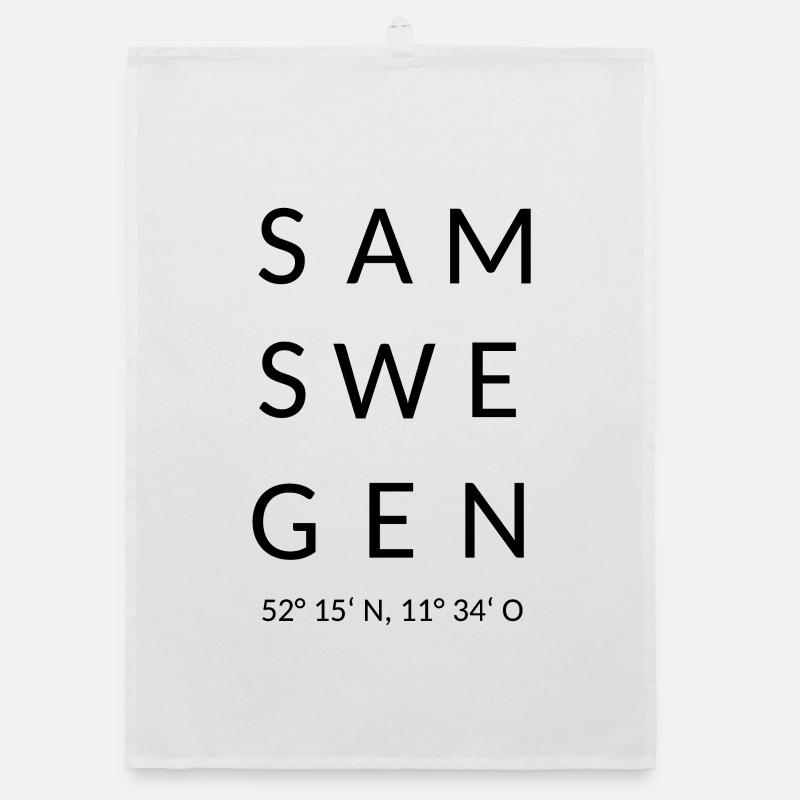 Samswegen black Organic dish towel