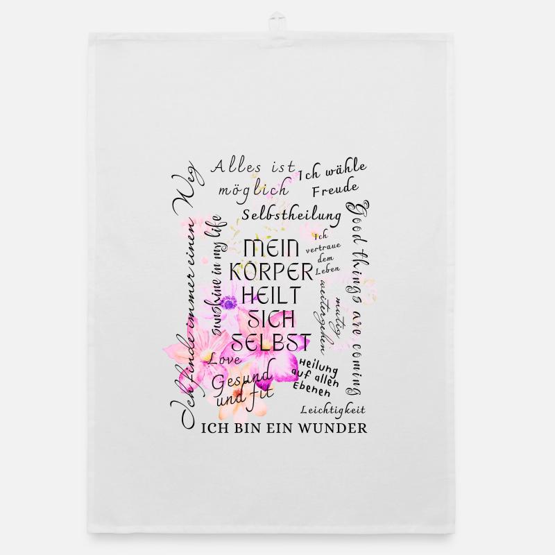 Motivation de guérison Torchon bio