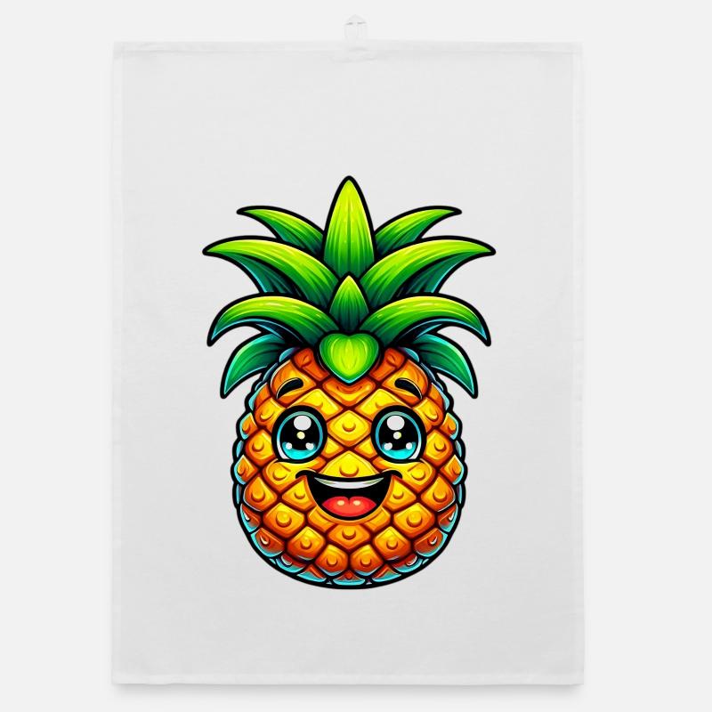 Pineapple Organic dish towel