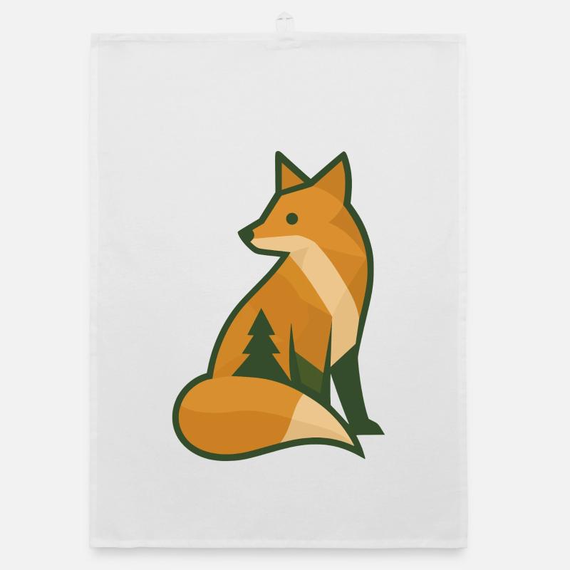 Renard de la forêt Torchon bio