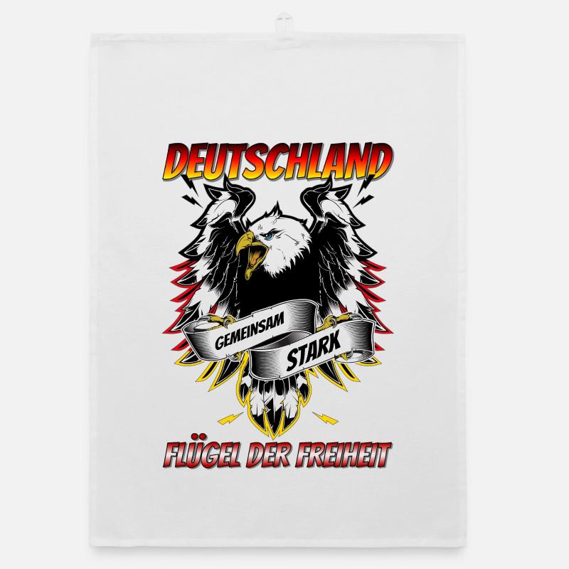 Germany strong together Organic dish towel