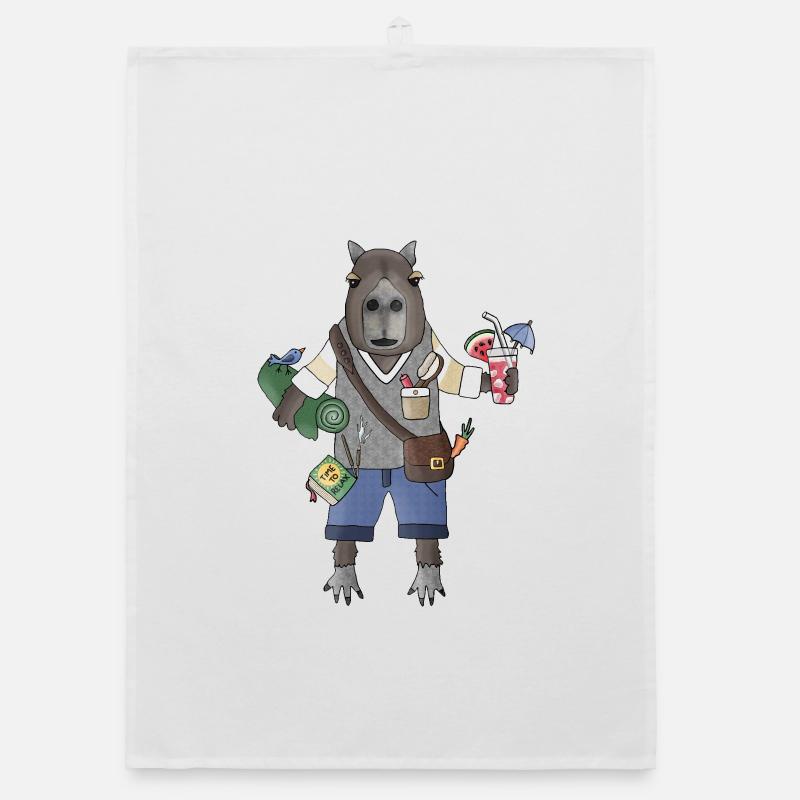 Mode Chill de Capybara Torchon bio