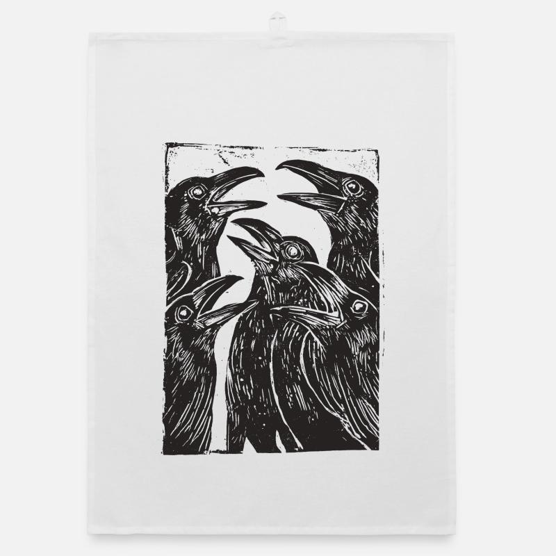 Ravens Organic dish towel