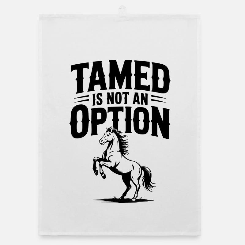 Dompté n’est pas une option Torchon bio