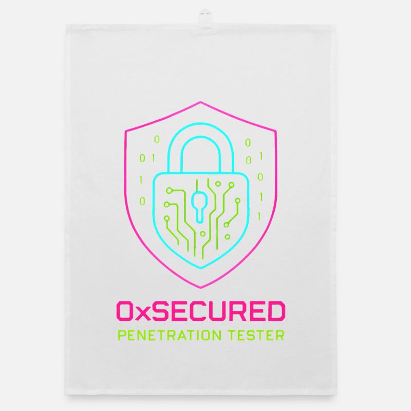 Shield 0xSecure Cyber-Penetrationstester Organic Geschirrtuch