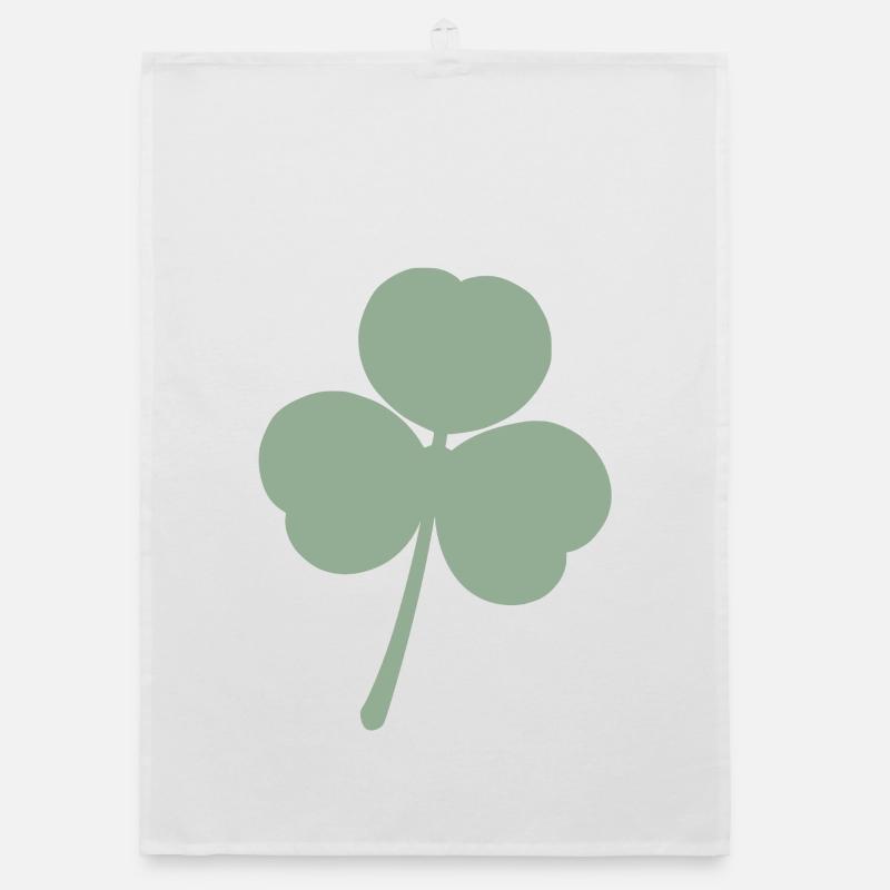 Trèfle vert clair Torchon bio