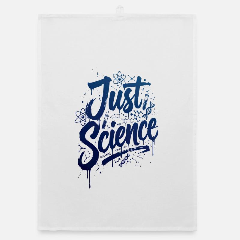 Just Science Blue Splash Organic Geschirrtuch