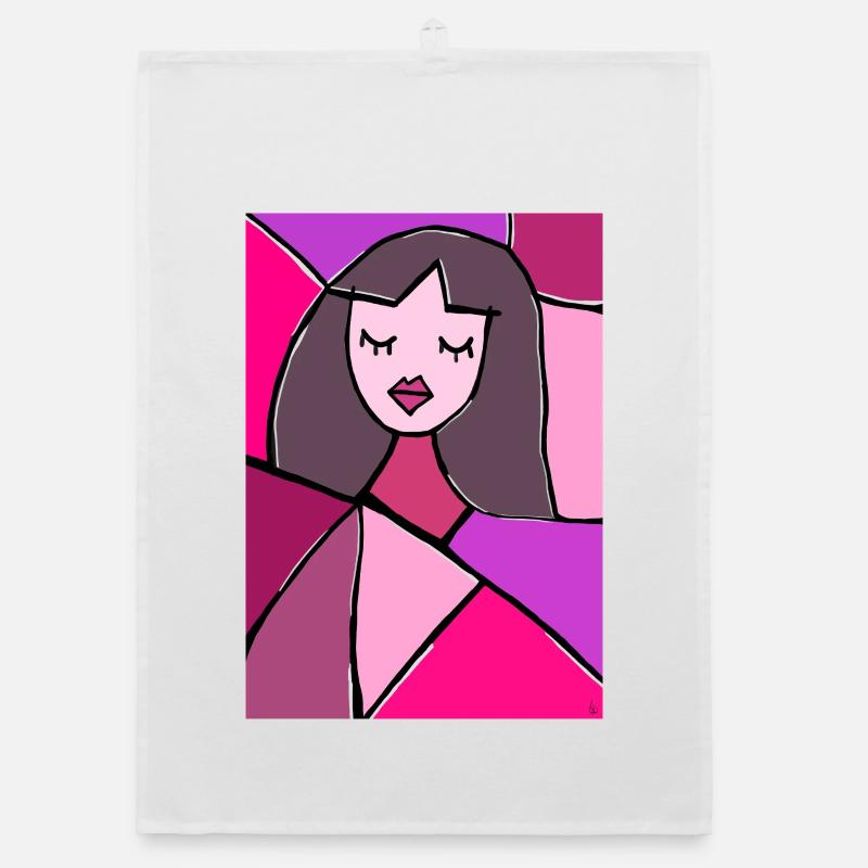 obraz_obstrakcja_ja Organic dish towel