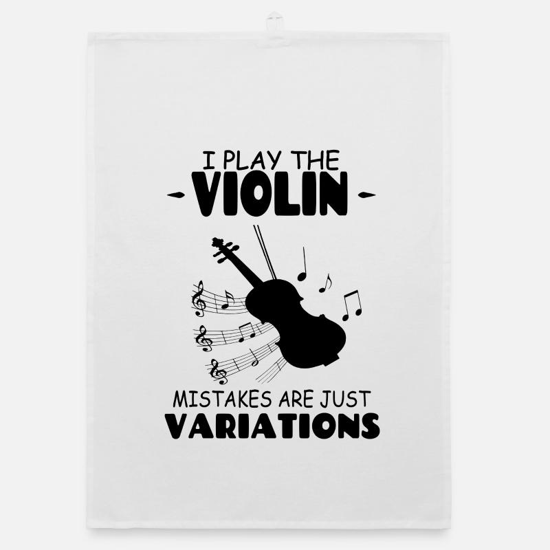 Je joue du violon, les erreurs ne sont que des variations Torchon bio