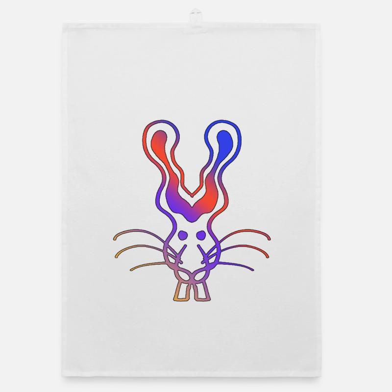 Angry Rabbit Organic Geschirrtuch