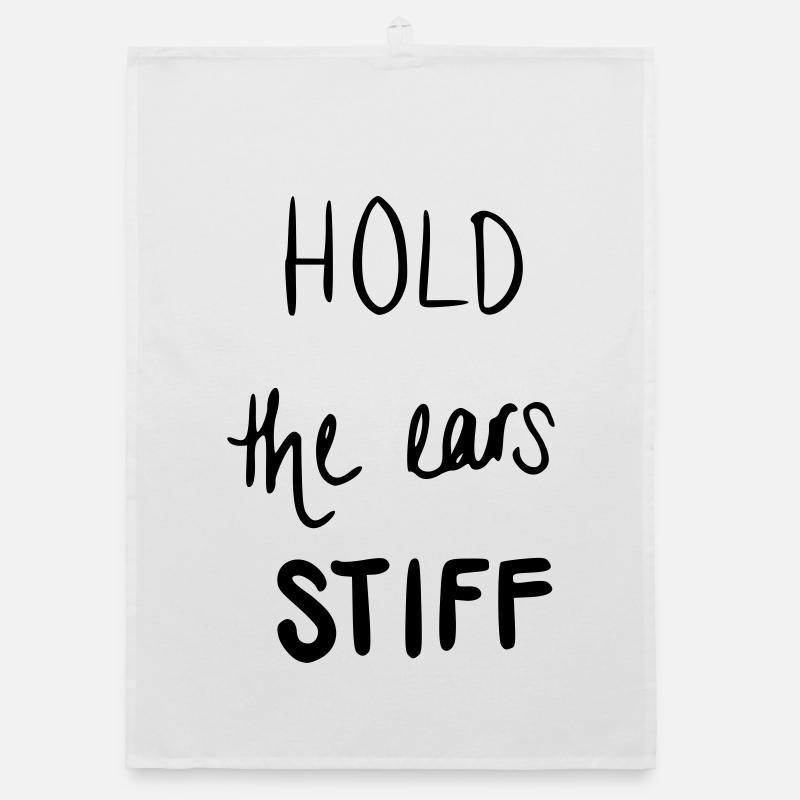 Hold the ears stiff Organic Geschirrtuch