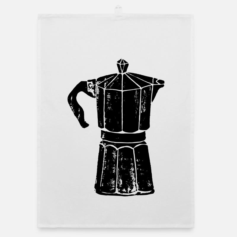Coffee – But first coffee Organic dish towel