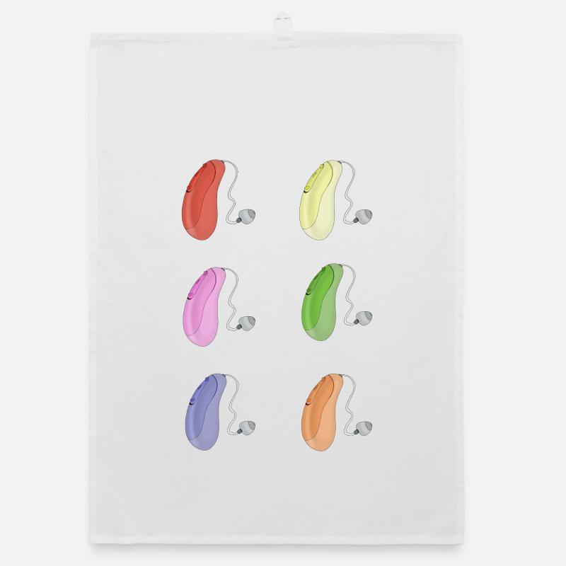 Aides auditives colorées Torchon bio