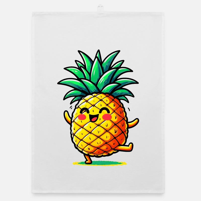 Pineapple Organic dish towel
