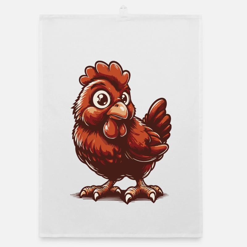 Cute Chick Organic Geschirrtuch