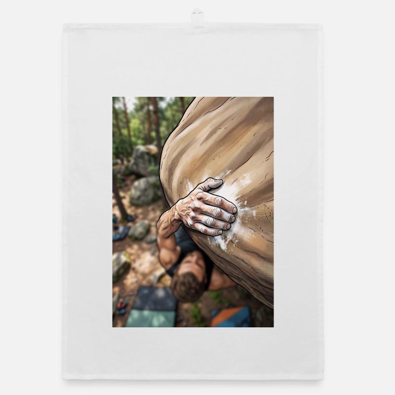 Main à la craie Torchon bio