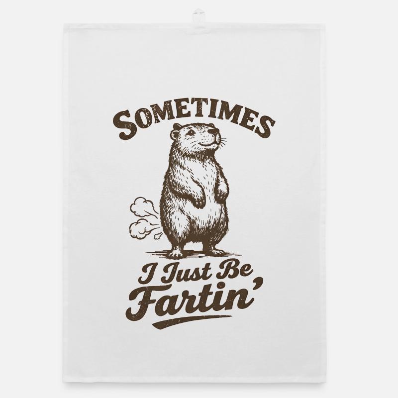 Parfois, je pète simplement. Eau de pet Torchon bio