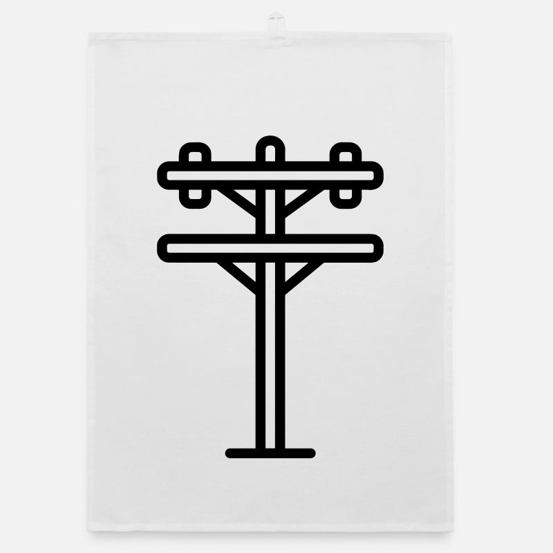 poteau électrique Torchon bio