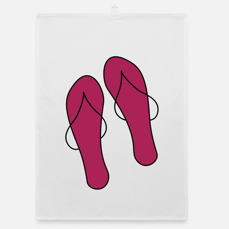 flipflops Organic Geschirrtuch