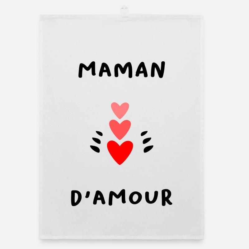 MAMA. MUTTERTAG. SCHÖNEN MUTTERTAG Organic Geschirrtuch