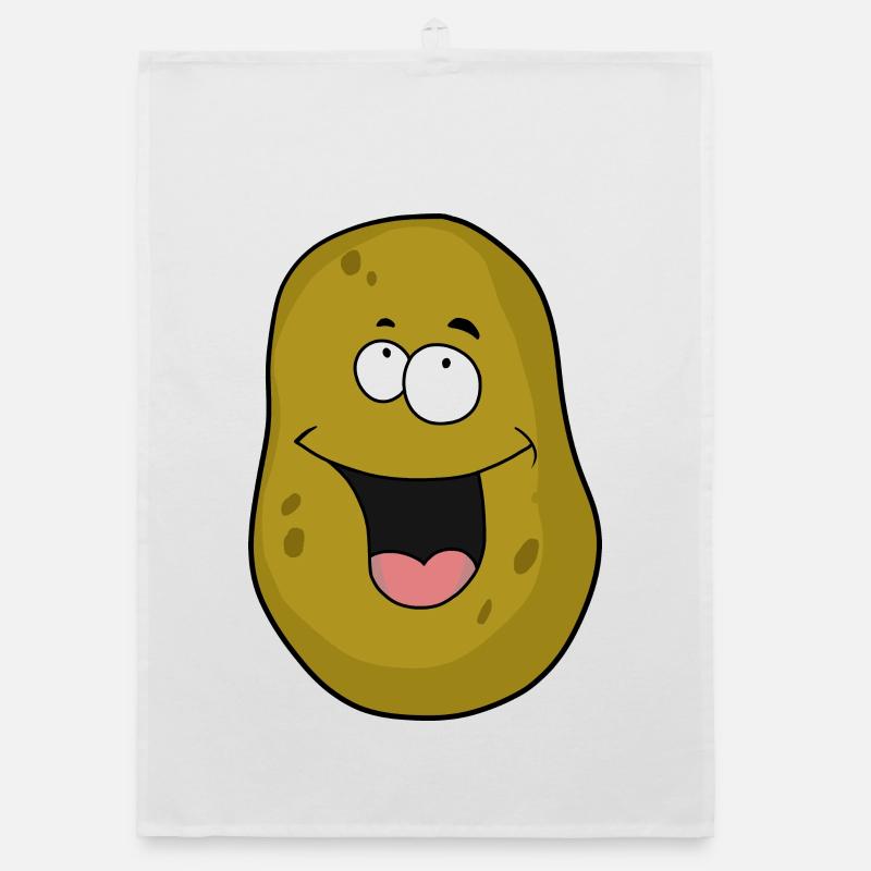Potato Potatoes Vegetables Organic dish towel