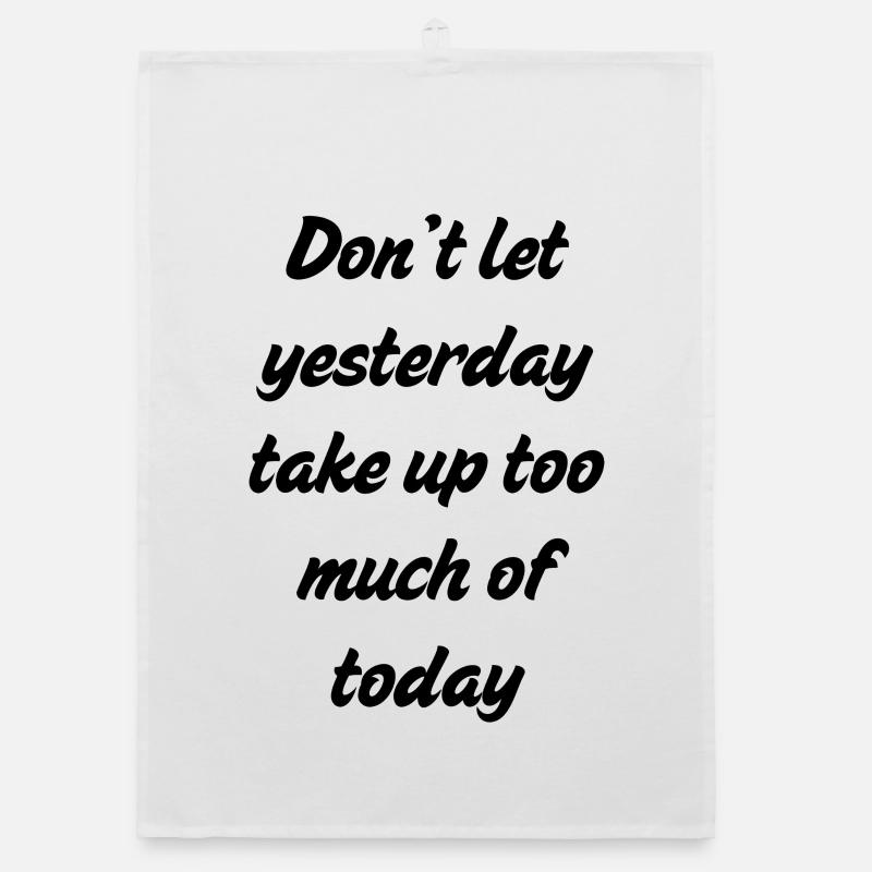 Inspiration Seize the Moment, Ideal Gift Organic dish towel