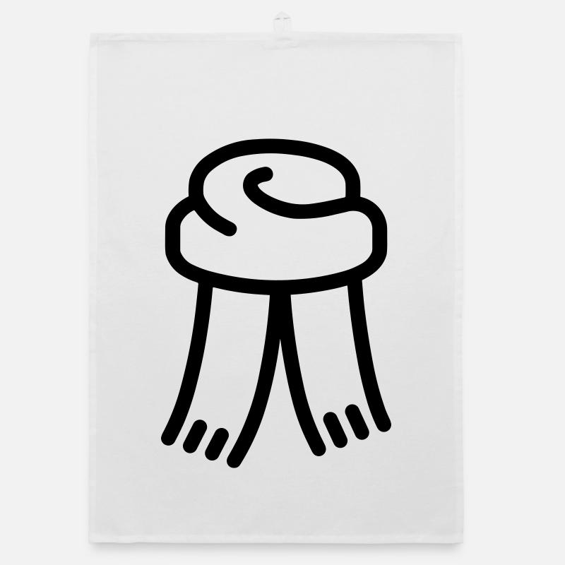 scarf Organic dish towel