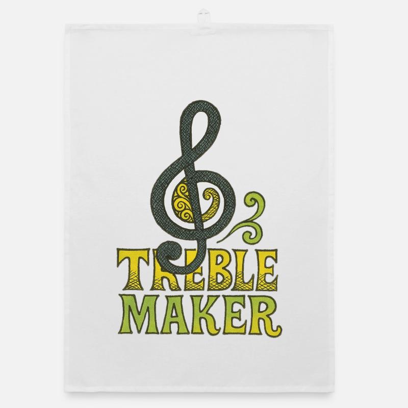 Treble Maker Emblem Organic dish towel