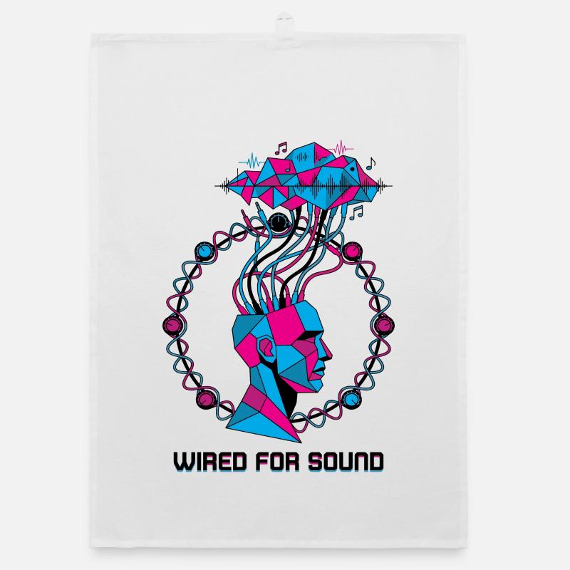 Câblé pour Sound Cyber Head Torchon bio